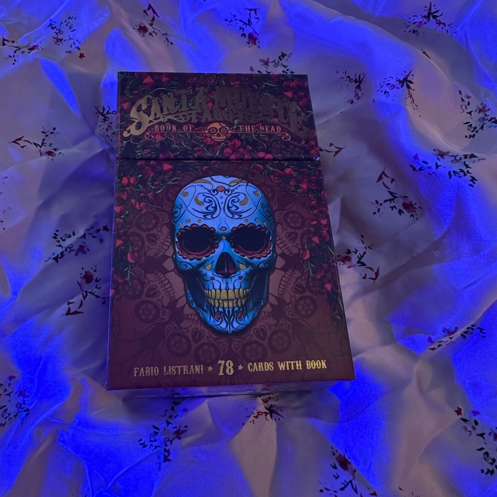 Santa Muerte Tarot Deck with Book